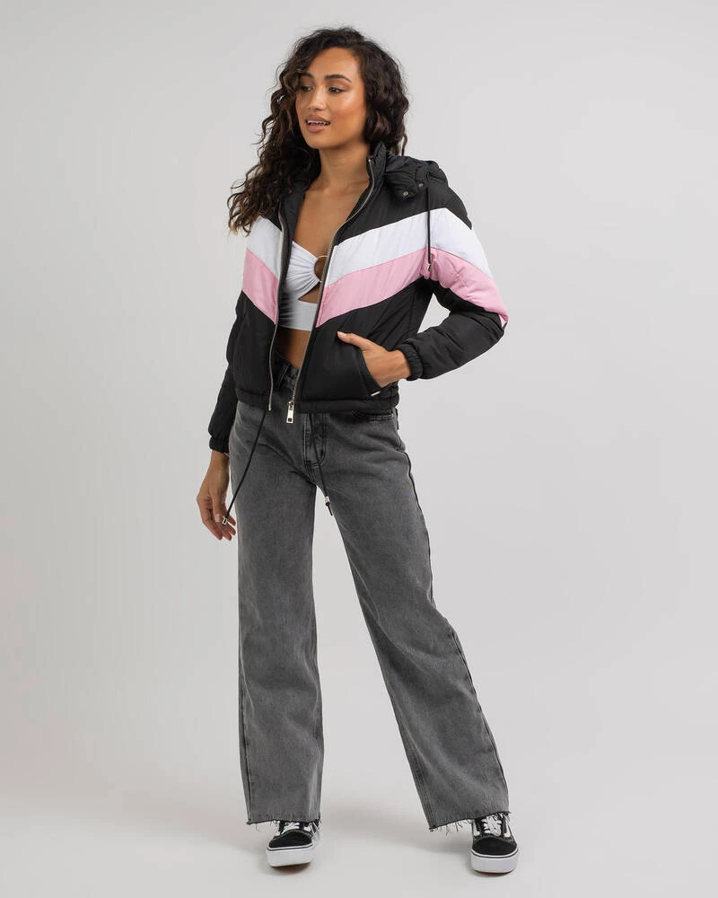 Elodie Hooded Puffer Jacket 2 Elodie Hooded Puffer Jacket - Image 2