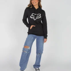 Fox Womens Boundary Fleece Hoodie -Deals Vistara Fit Store 20310635 01 LT XL