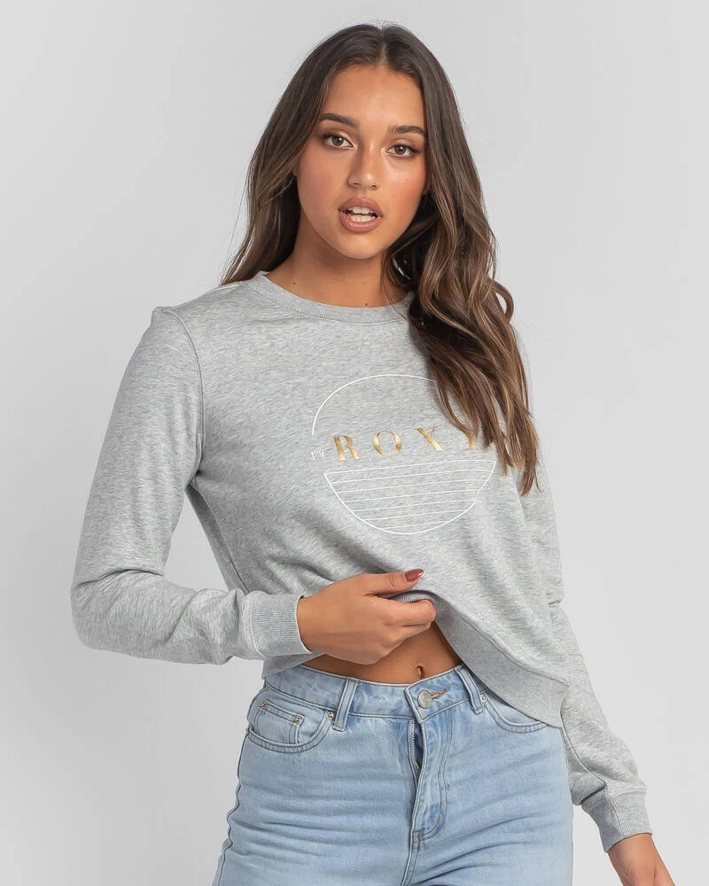Roxy Day Breaks Crew Sweatshirt 1 Roxy Day Breaks Crew Sweatshirt