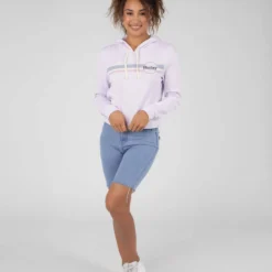 HURLEY Jammer Stripe Perfect Hoodie -Deals Vistara Fit Store 20312007 02 LT XL