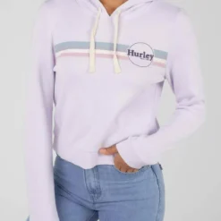 HURLEY Jammer Stripe Perfect Hoodie -Deals Vistara Fit Store 20312007 02 RT XL