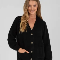 Sneakin' Out Knit Cardigan