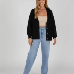 Sneakin' Out Knit Cardigan -Deals Vistara Fit Store 20316445 03 LT XL