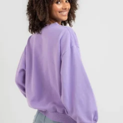 Rusty Logo Oversize Sweatshirt -Deals Vistara Fit Store 20324530 04 LT XL