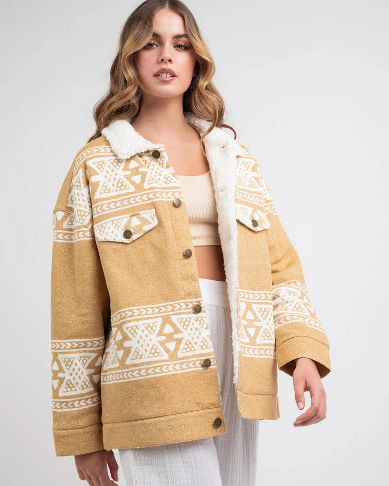 Billabong Gold Dust Jacket 2 Billabong Gold Dust Jacket - Image 2