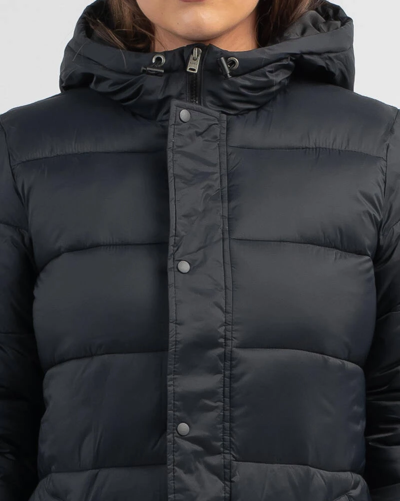 Roxy Ocean Peaks Hooded Puffer Jacket 4 Roxy Ocean Peaks Hooded Puffer Jacket - Image 4