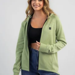 Rip Curl Anti-Series Flux Zip Through Hooded Jacket