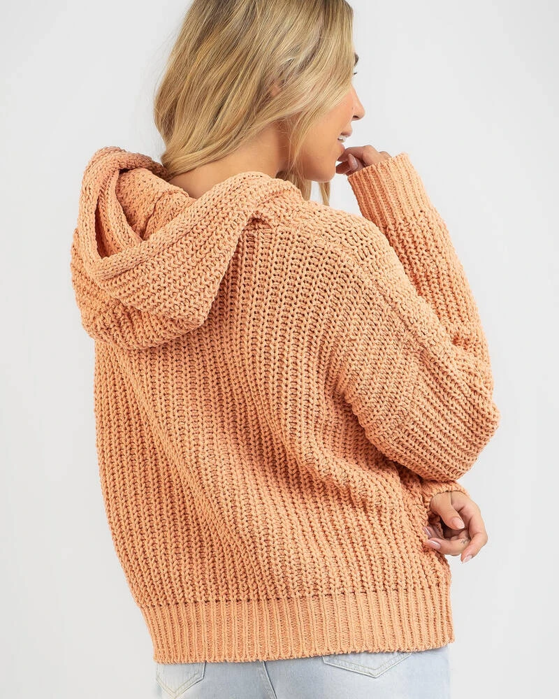 Billabong Nelly Hooded Knit 3 Billabong Nelly Hooded Knit - Image 3