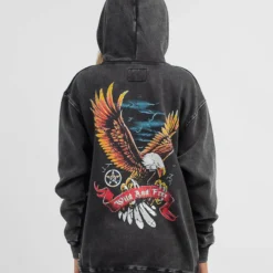 UNIT Womens Wild & Free Pullover Hoodie