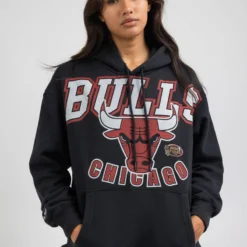 Mitchell & Ness Chicago Bulls XL Logo Hoodie -Deals Vistara Fit Store 20333283 01 LT XL