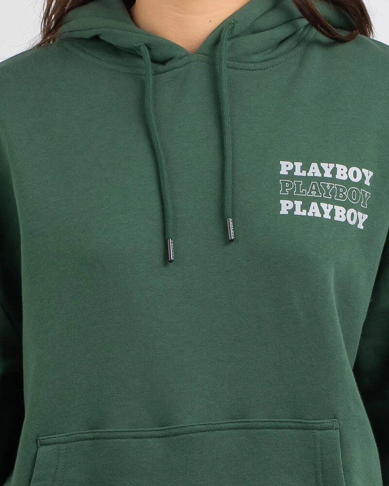 Playboy Bunny Stack Hoodie 4 Playboy Bunny Stack Hoodie - Image 4