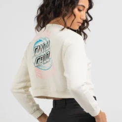 Santa Cruz Split Stripe Wave Sweatshirt 6 Santa Cruz Split Stripe Wave Sweatshirt -Deals Vistara Fit Store 20334707 02 LT XL