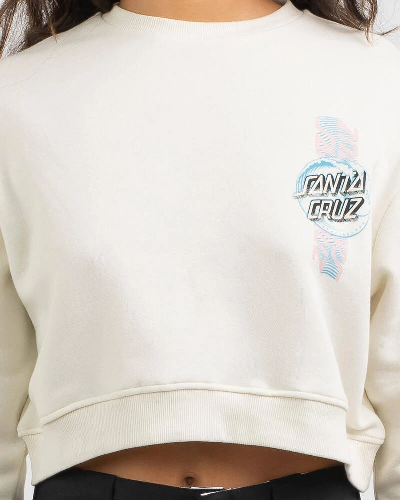 Santa Cruz Split Stripe Wave Sweatshirt 4 Santa Cruz Split Stripe Wave Sweatshirt - Image 4