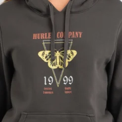 HURLEY Butterfly Hoodie -Deals Vistara Fit Store 20339689 01 RT XL