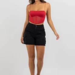 Go Bestie Corset Top 9 Go Bestie Corset Top -Deals Vistara Fit Store 20340005 08 TP XL