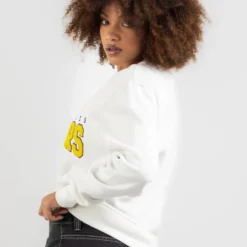 NBA Los Angeles Lakers Kent Vintage Sweatshirt -Deals Vistara Fit Store 20347600 01 LT XL