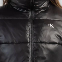 Calvin Klein Shiny Crop Jacket 7 Calvin Klein Shiny Crop Jacket -Deals Vistara Fit Store 20348092 01 RT XL