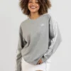 ADIDAS Essentials 3 Stripe Sweatshirt