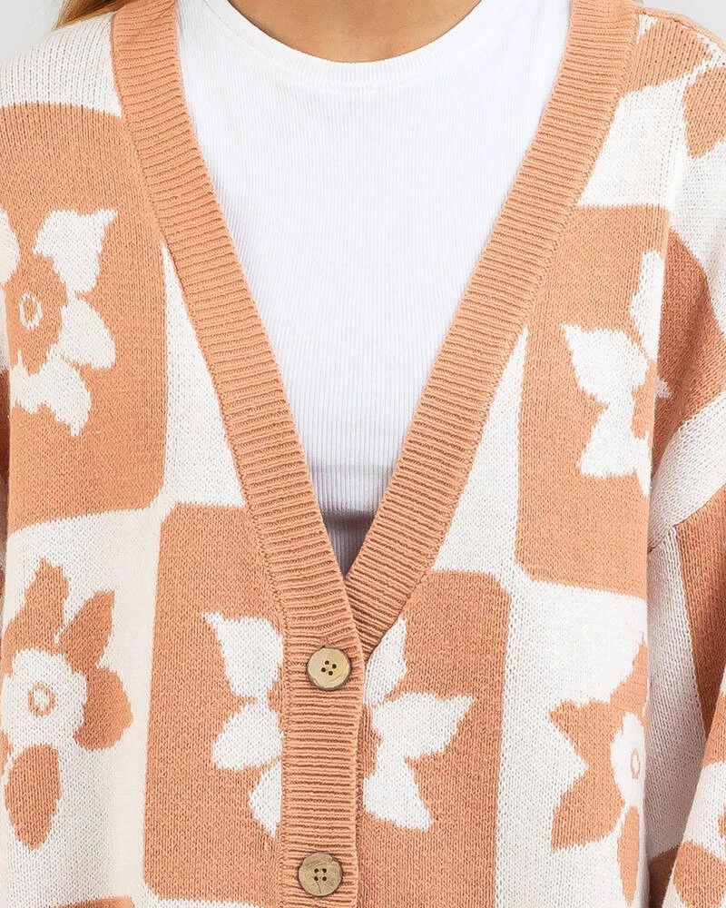 Roxy Million Glory Knit Cardigan 4 Roxy Million Glory Knit Cardigan - Image 4