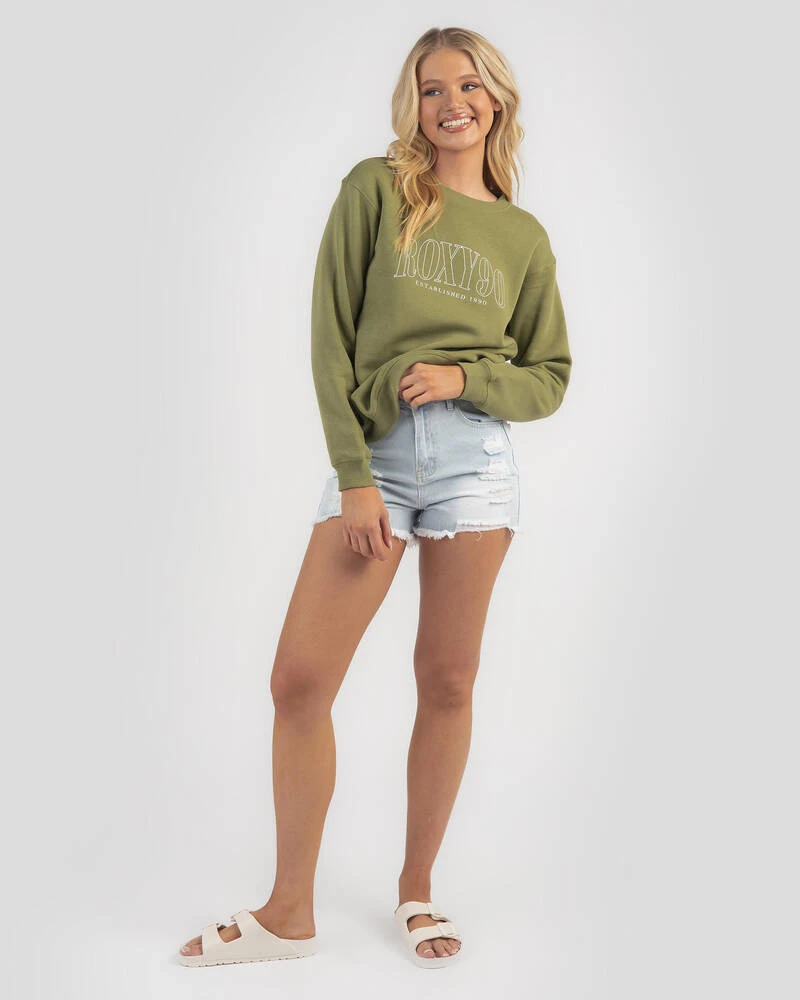 Roxy Surf Stoked Sweatshirt 2 Roxy Surf Stoked Sweatshirt - Image 2