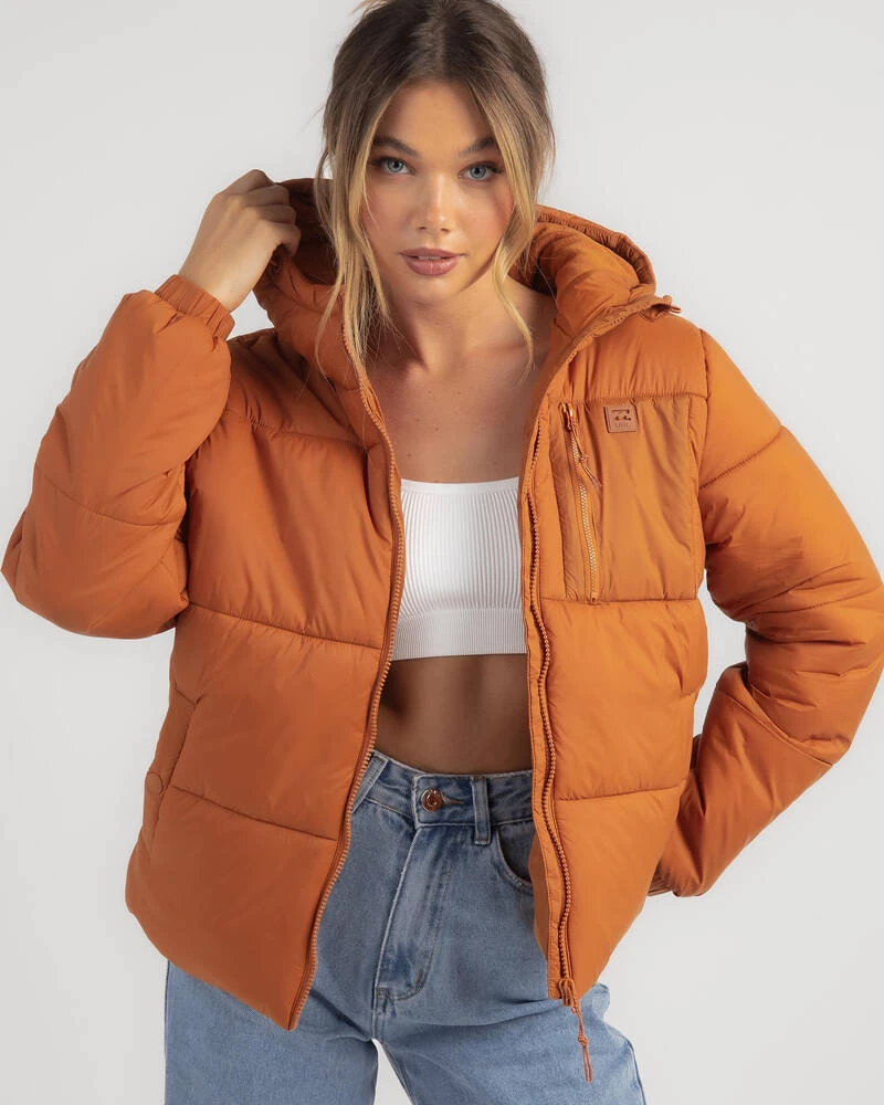 Billabong Adventure Division Transport Hooded Puffer Jacket 1 Billabong Adventure Division Transport Hooded Puffer Jacket