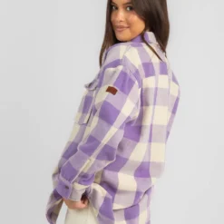 Roxy Check The Swell Jacket -Deals Vistara Fit Store 20350536 01 LT XL
