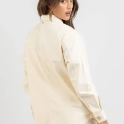 RVCA Twill Shacket -Deals Vistara Fit Store 20350549 01 LT XL