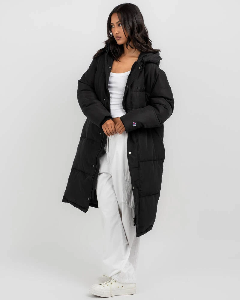 Champion Rochester Long Line Hooded Puffer Jacket 2 Champion Rochester Long Line Hooded Puffer Jacket - Image 2