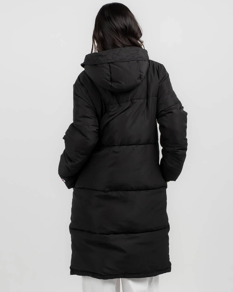 Champion Rochester Long Line Hooded Puffer Jacket 3 Champion Rochester Long Line Hooded Puffer Jacket - Image 3