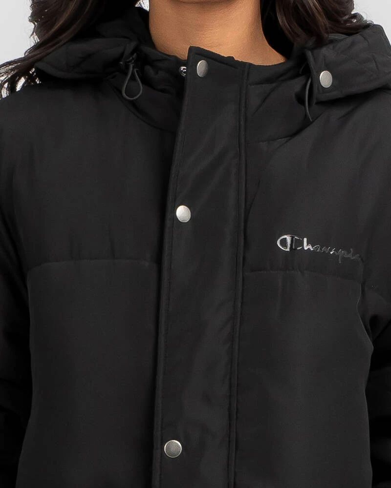 Champion Rochester Long Line Hooded Puffer Jacket 4 Champion Rochester Long Line Hooded Puffer Jacket - Image 4