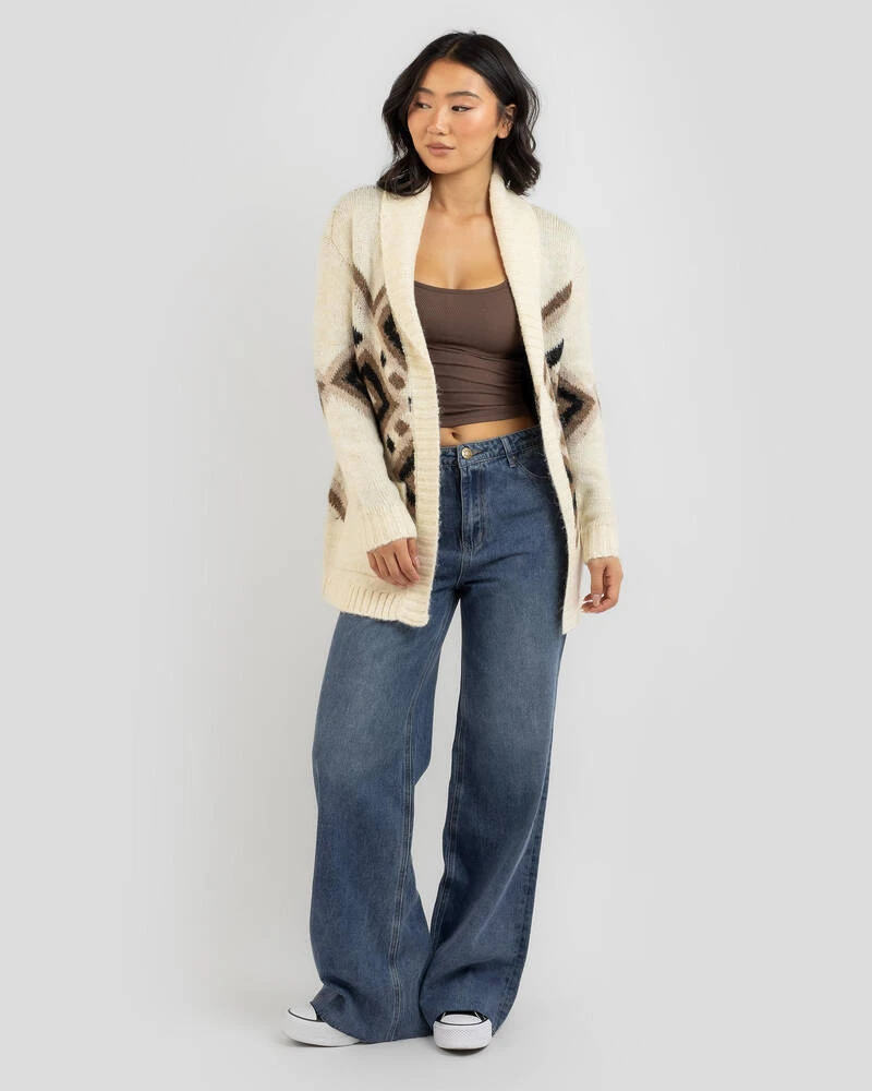 Volcom Aw Peow Knit Cardigan 2 Volcom Aw Peow Knit Cardigan - Image 2