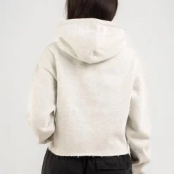 Mitchell & Ness Arch Logo Crop Hoodie -Deals Vistara Fit Store 20351494 01 LT XL