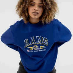 Mitchell & Ness Los Angeles Rams NFL Authentics Sweatshirt