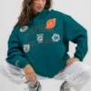 Mitchell & Ness Miami Dolphins Touchline Hoodie