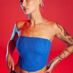 Anwar Mesh Corset Top