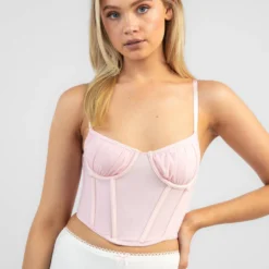 Saint Mesh Corset Top