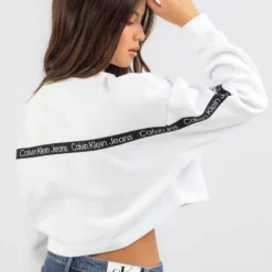 Calvin Klein Logo Tape Sweatshirt