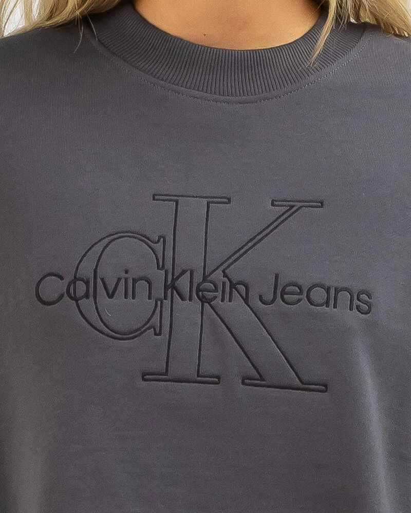 Calvin Klein Monologo Sweatshirt 4 Calvin Klein Monologo Sweatshirt - Image 4