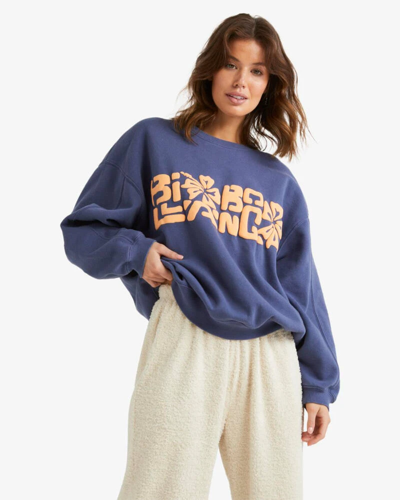 Billabong Tiki Vibes Kendall Sweatshirt 2 Billabong Tiki Vibes Kendall Sweatshirt - Image 2