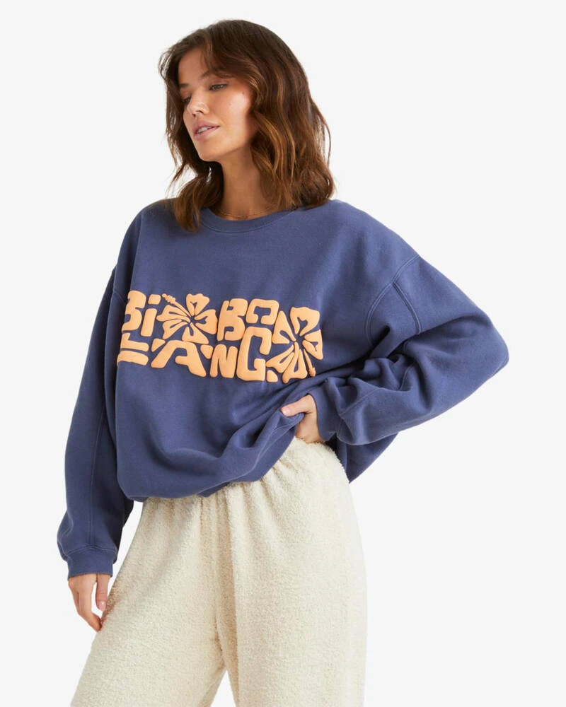 Billabong Tiki Vibes Kendall Sweatshirt 3 Billabong Tiki Vibes Kendall Sweatshirt - Image 3