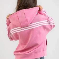 ADIDAS Future Icons 3 Stripes Zip Through Hoodie -Deals Vistara Fit Store 20353640 01 LT XL