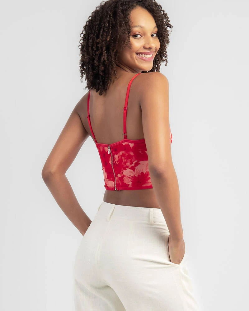 Marie Mesh Corset Top 3 Marie Mesh Corset Top - Image 3