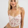 Dita Lace Corset Top