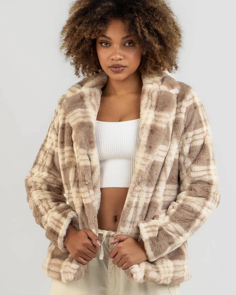 Ollie Faux Fur Jacket 1 Ollie Faux Fur Jacket