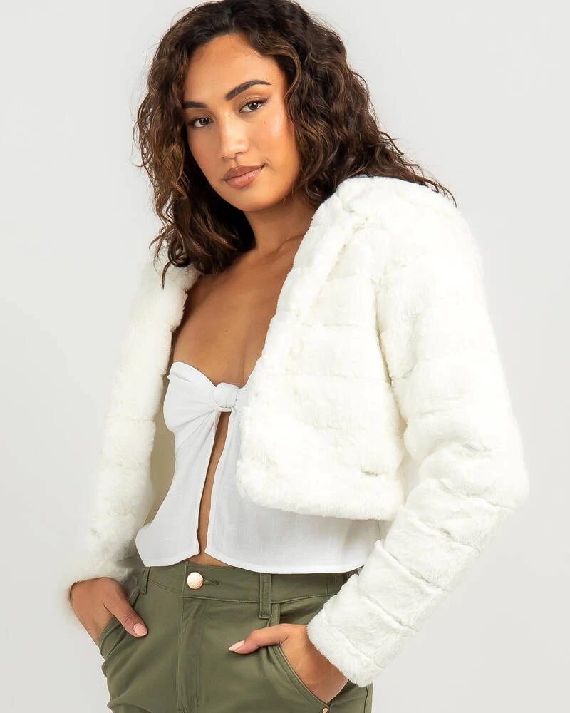 Arna Faux Fur Jacket 1 Arna Faux Fur Jacket
