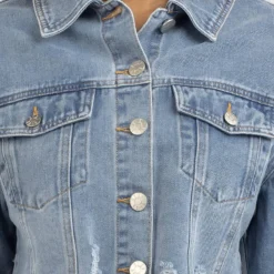 Josie Denim Jacket 7 Josie Denim Jacket -Deals Vistara Fit Store 20355530 01 RT XL