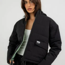 HURLEY Anywhere Hooded Puffer Jacket