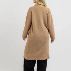 Penelope Longline Teddy Knit Cardigan -Deals Vistara Fit Store 20356963 01 LT XL