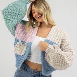 First Class Knit Cardigan 7 First Class Knit Cardigan -Deals Vistara Fit Store 20357019 01 LT XL