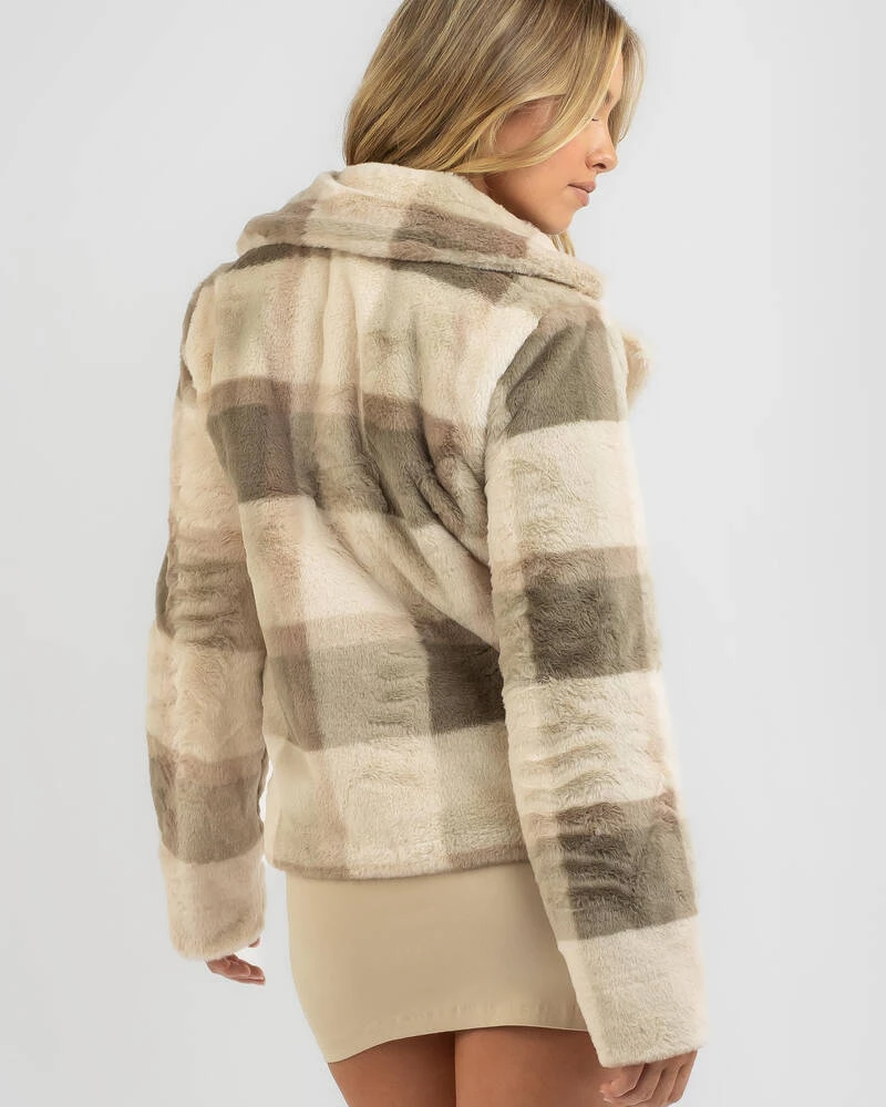 Chester Faux Fur Jacket 3 Chester Faux Fur Jacket - Image 3